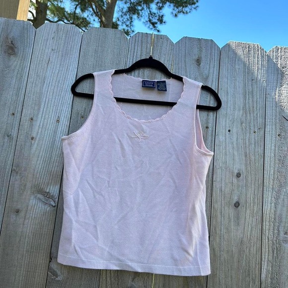 Laura Scott baby pink Y2k tee size large - Picture 3 of 6